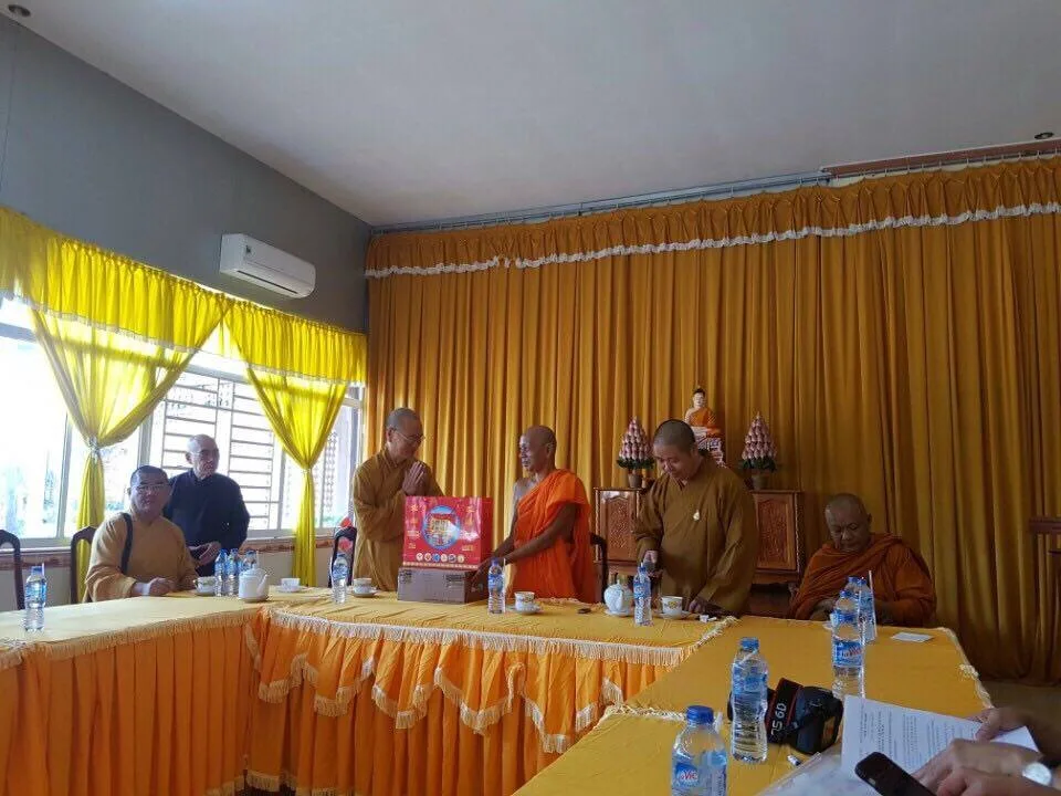 Ban Văn hóa trung ương Giáo hội Phật giáo Việt nam thăm và làm việc tại Cần Thơ