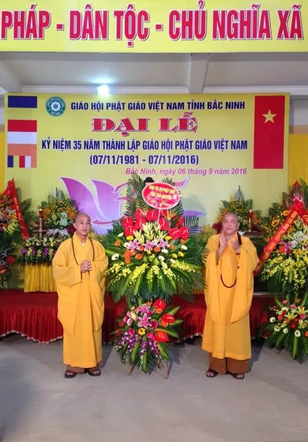 Đại lễ kỷ niệm 35 năm thành lập giáo hội PGVN tại tỉnh Bắc ninh