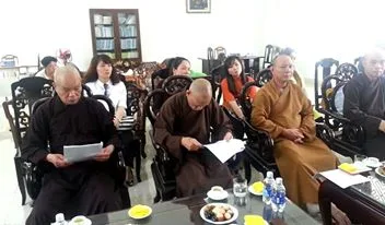 Ban Văn hóa trung ương Giáo hội Phật giáo Việt Nam thăm và làm việc với Ban trị sự Giáo hội Phật giáo Việt Nam thành phố Đà Nẵng
