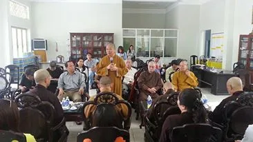 Ban Văn hóa trung ương Giáo hội Phật giáo Việt Nam thăm và làm việc với Ban trị sự Giáo hội Phật giáo Việt Nam thành phố Đà Nẵng