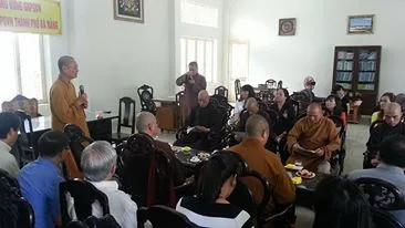 Ban Văn hóa trung ương Giáo hội Phật giáo Việt Nam thăm và làm việc với Ban trị sự Giáo hội Phật giáo Việt Nam thành phố Đà Nẵng