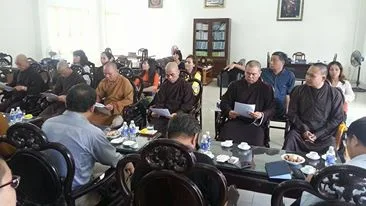 Ban Văn hóa trung ương Giáo hội Phật giáo Việt Nam thăm và làm việc với Ban trị sự Giáo hội Phật giáo Việt Nam thành phố Đà Nẵng