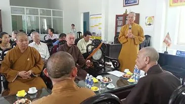 Ban Văn hóa trung ương Giáo hội Phật giáo Việt Nam thăm và làm việc với Ban trị sự Giáo hội Phật giáo Việt Nam thành phố Đà Nẵng