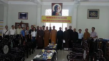 Ban Văn hóa trung ương Giáo hội Phật giáo Việt Nam thăm và làm việc với Ban trị sự Giáo hội Phật giáo Việt Nam thành phố Đà Nẵng