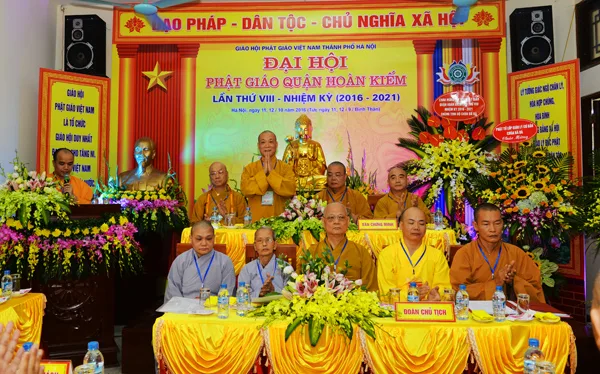 Hà Nội : Đại hội đại biểu Phật giáo quận Hoàn Kiếm nhiệm kỳ VIII (2016 – 2021)
