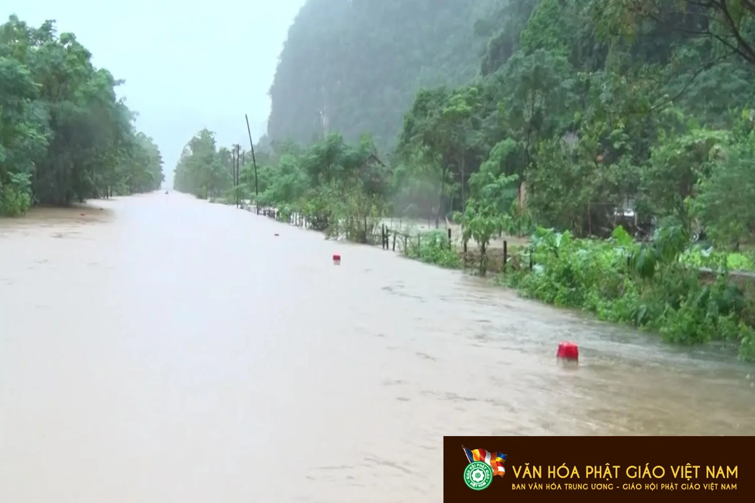 Lời kêu gọi "Góp yêu thương, chia sẻ với người dân vùng lũ"