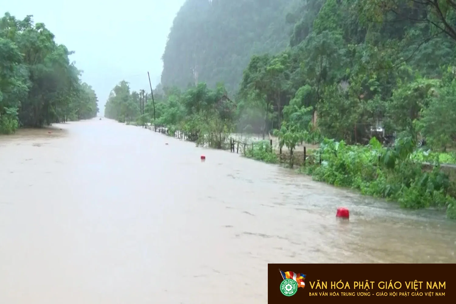 Lời kêu gọi "Góp yêu thương, chia sẻ với người dân vùng lũ"