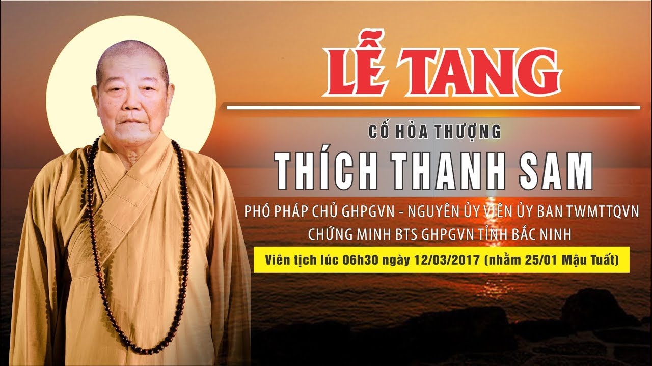 Hòa Thượng Thích Thanh Sam Cây Bồ Đề của GHPGVN