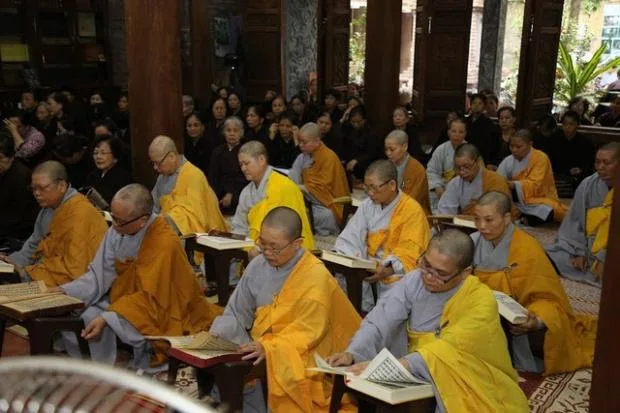 Hà Nội: Trường hạ Bà Đá khai giảng khóa An cư