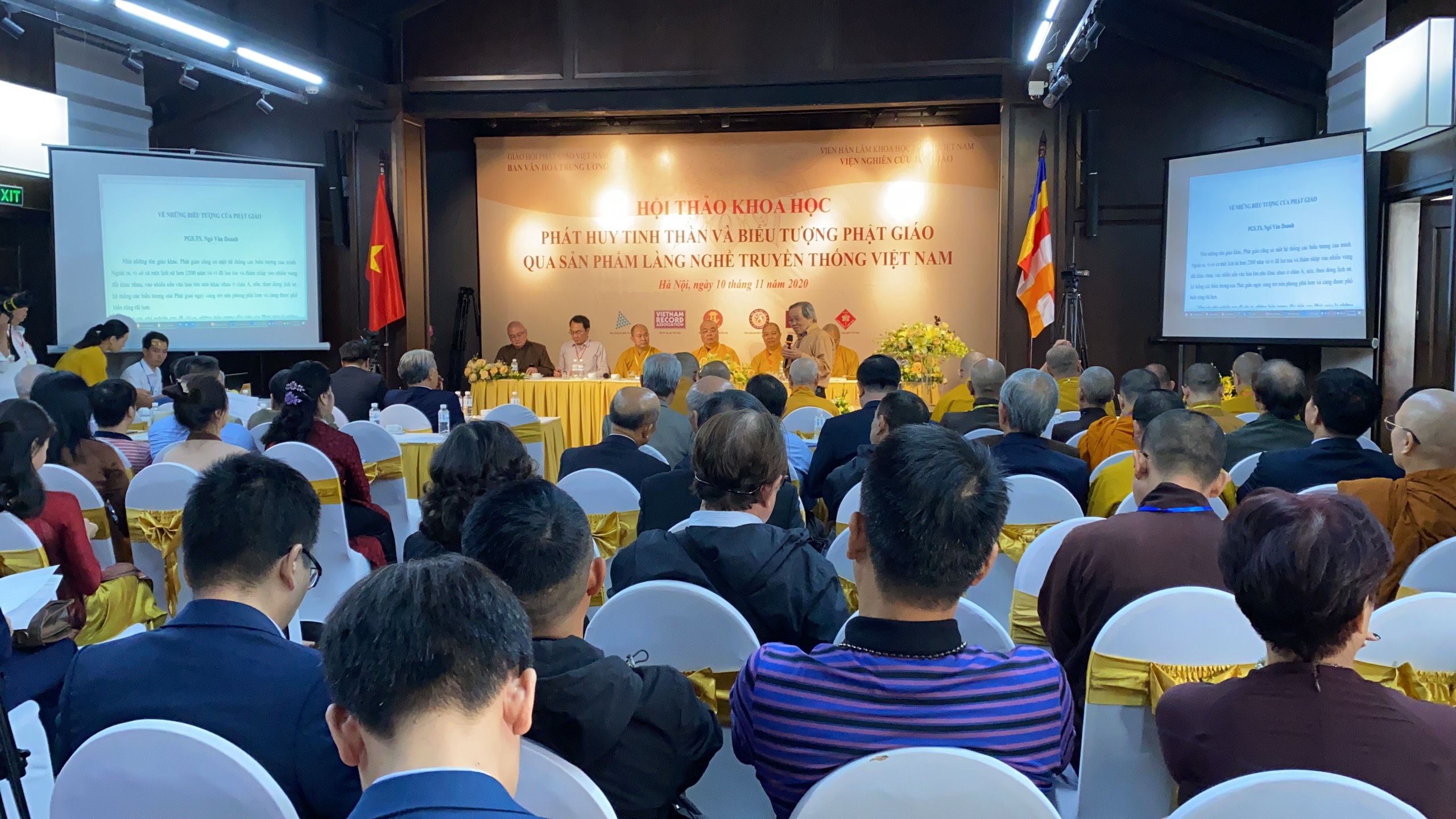 Hà Nội: Hội thảo Khoa học “Phát huy tinh thần và biểu tượng Phật giáo qua sản phẩm làng nghề truyền thống Việt Nam”