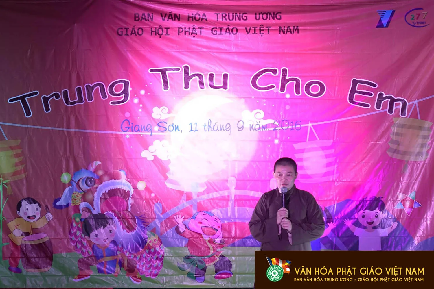 Chương trình : Trung thu cho em của website Ban văn hóa trung ương Giáo hội Phật giáo Việt Nam