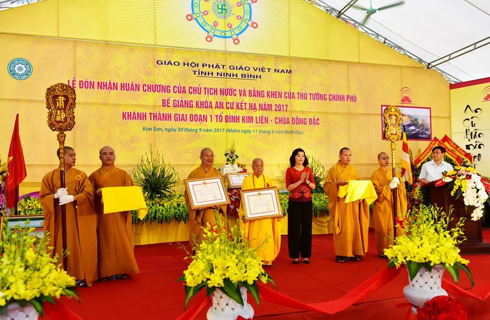 LỄ KHÁNH THÀNH GIAI ĐOẠN I TỔ ĐÌNH KIM LIÊN - CHÙA ĐỒNG ĐẮC NINH BÌNH