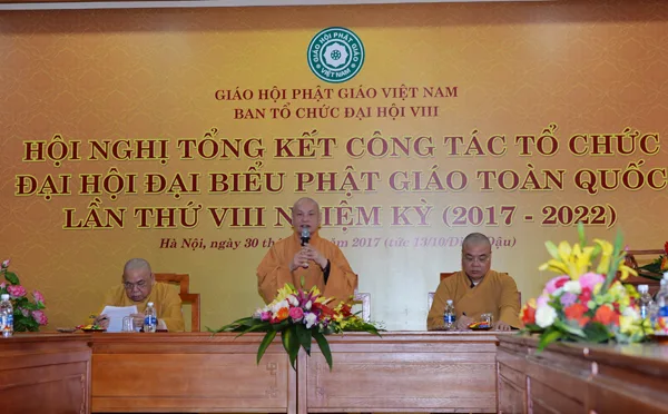 TƯGH tổng kết công tác tổ chức Đại hội VIII