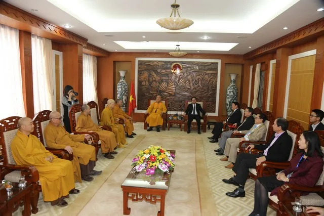 GHPGVN thăm, gặp mặt các ban ngành T.Ư
