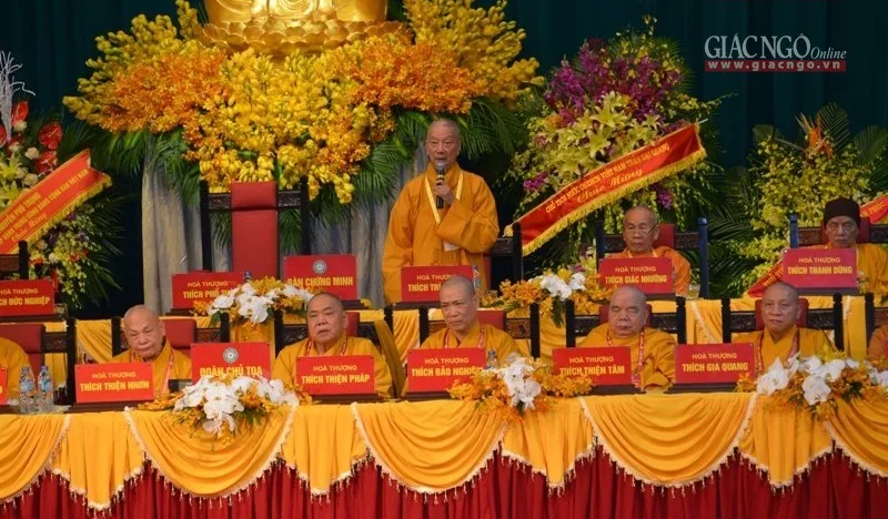 HT.Thích Trí Quảng, Phó Pháp chủ HĐCM lấy ý kiến của đại hội
