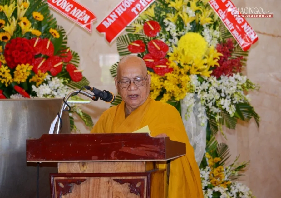 Sóc Trăng: Trung ương Giáo hội viếng tang Đại lão HT. Thích Thiện Sanh