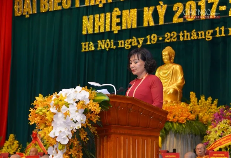 Đại diện Phật tử VN tại Cộng hòa Séc trình bày tham luận