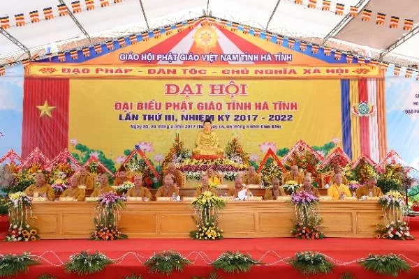 Hà Tĩnh: Đại hội Đại biểu Phật giáo Tỉnh lần thứ III