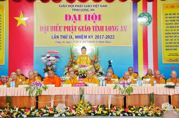 Long An: Đại hội Đại biểu Phật giáo tỉnh lần thứ IX