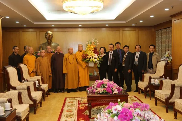 GHPGVN thăm, gặp mặt các ban ngành T.Ư