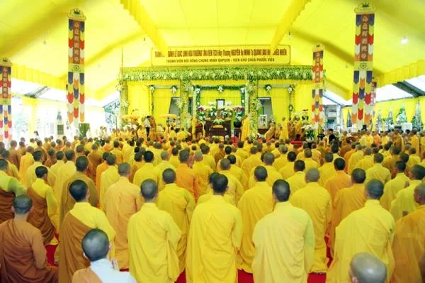 Đồng Nai: Lễ nhập kim quan cố HT.Thích Quang Đạo
