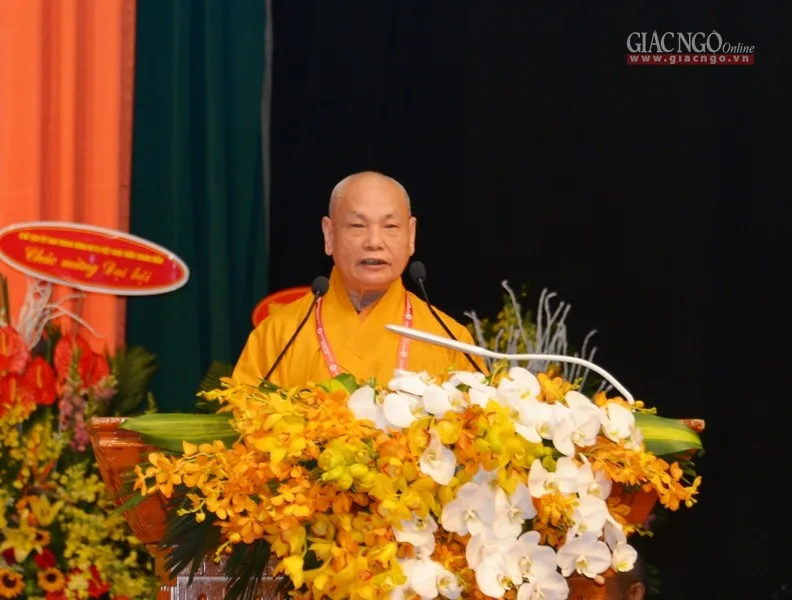 HT.Thích Thiện Nhơn lấy ý kiến đại hội