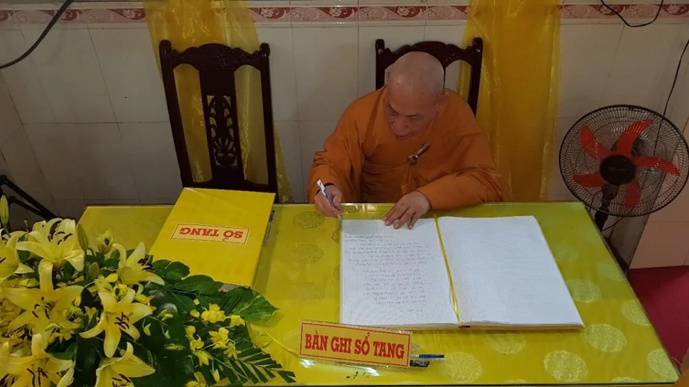 Sóc Trăng: Trung ương Giáo hội viếng tang Đại lão HT. Thích Thiện Sanh