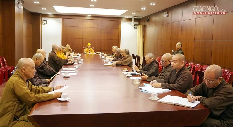 Quang cảnh buổi họp sáng nay, ngày 2-10