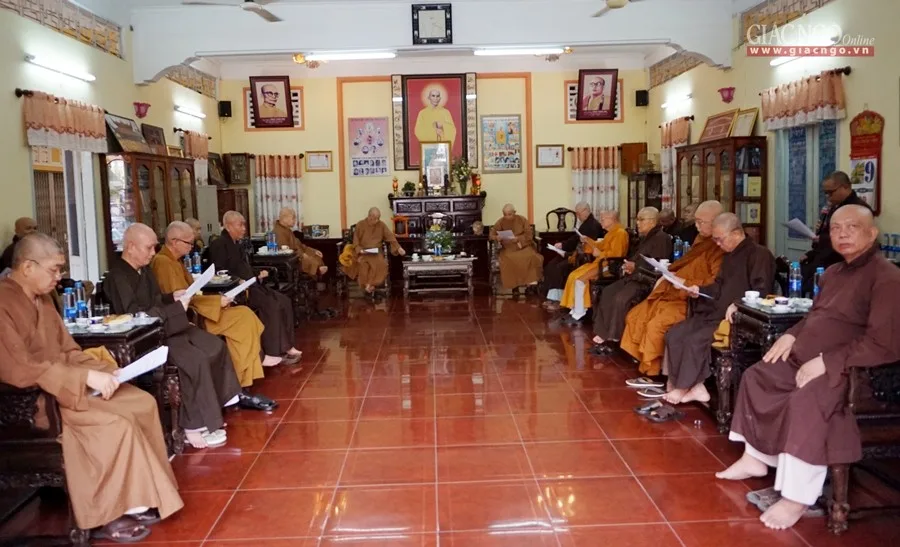 Ban Kiểm soát tổng kết công tác Phật sự