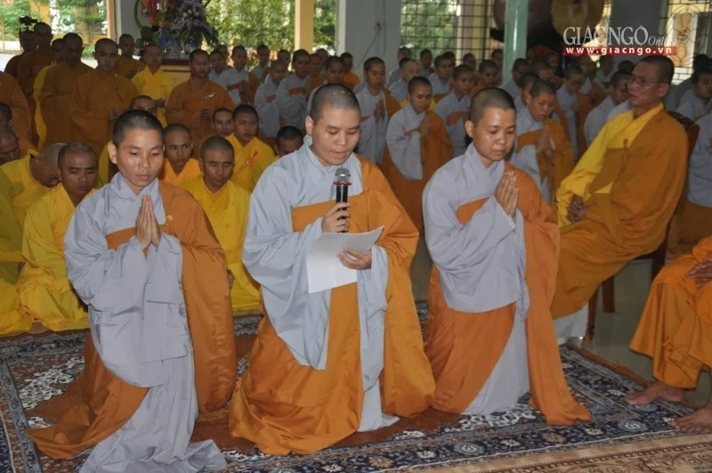 Tăng Ni sinh tưởng niệm HT.Thích Quang Đạo