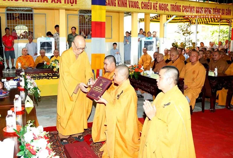TP.HCM: Bổ nhiệm trụ trì chùa Phước Nguyên