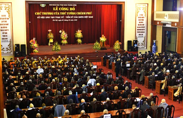 Quang cảnh buổi lễ
