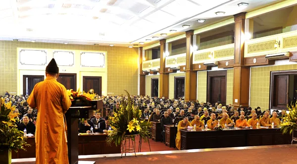 TT.Thích Thanh Quyết công bố Hội đồng Khoa học của Ban Giáo dục Phật giáo T.Ư