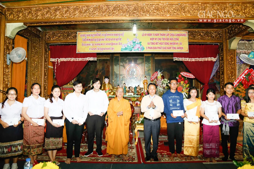 TP.HCM: Kỷ niệm 70 năm thành lập chùa Candaransi