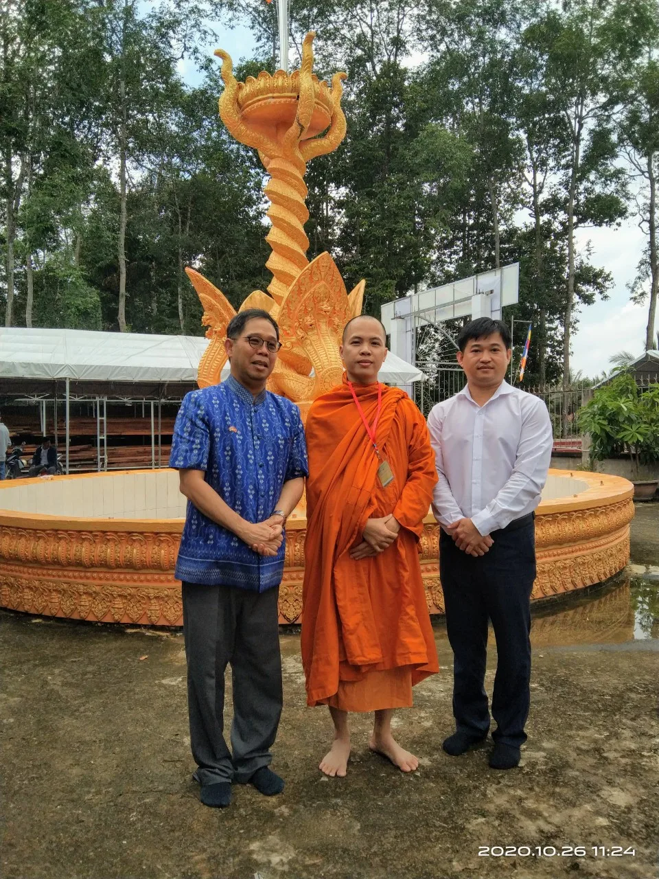 Ban VHTƯ triển khai đề án Pháp phục PGVN "thống nhất trong đa dạng" trong lễ dâng y Kathina tại Học viện Phật giáo Nam tông Khmer