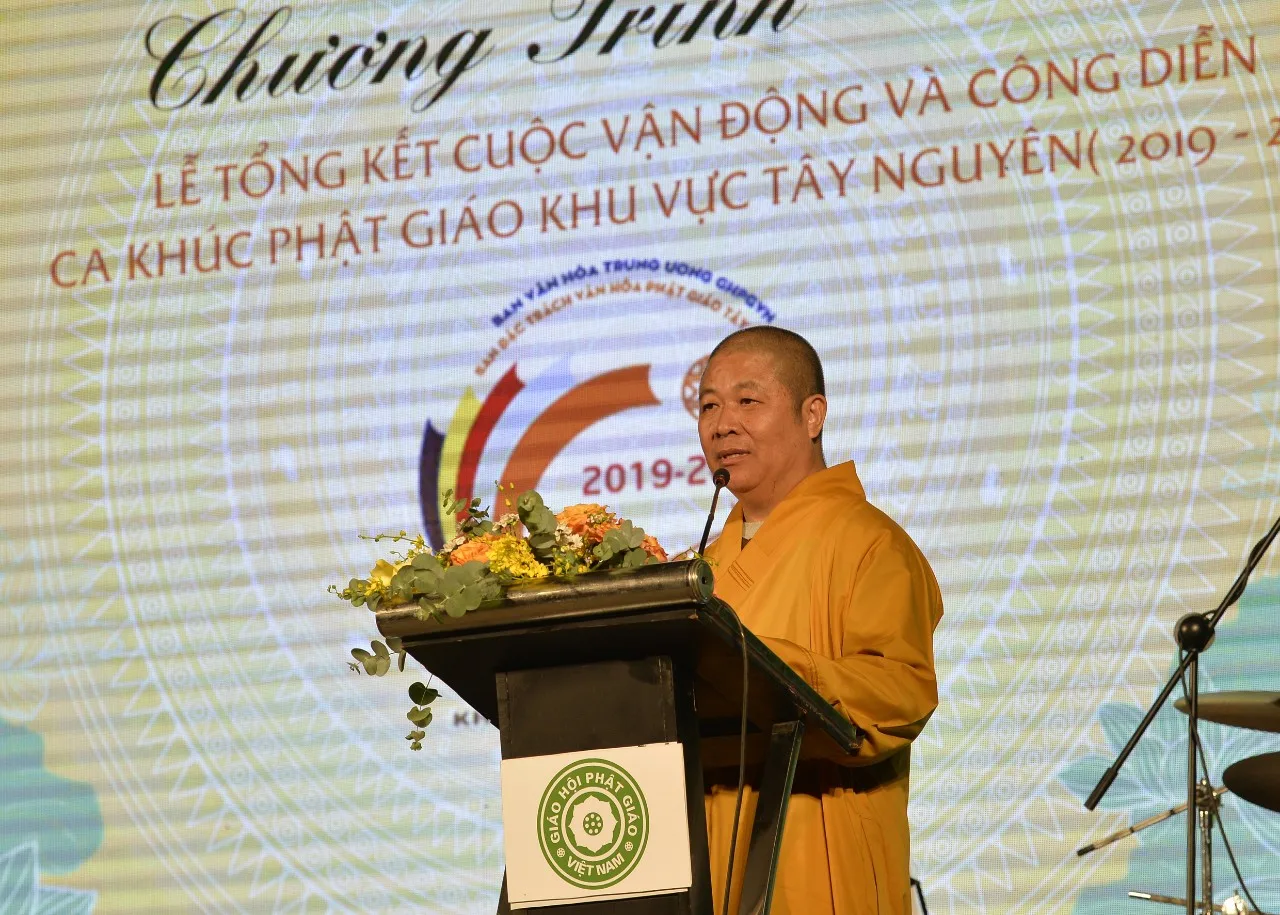 Đắk Lắk: Ban Văn hóa Phật giáo đặc trách Tây nguyên tổng kết và công diễn các nhạc phẩm đạt giải