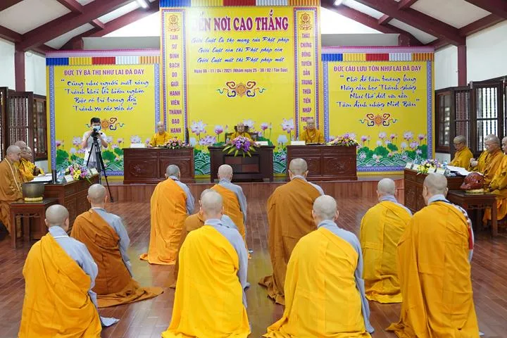 Ngày truyền giới chính thức của Đại giới đàn Hà Nội PL2565 – DL2021