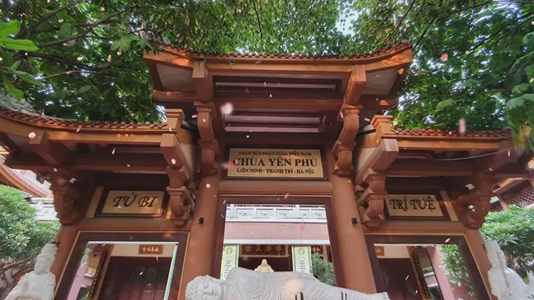 Chùa Yên Phú, xã Liên Ninh, huyện Thanh Trì, Hà Nội - nơi đang thờ Sư bà Phương Dung