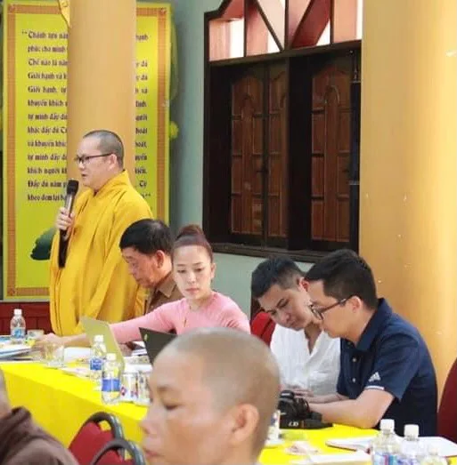 BAN VĂN HOÁ TRUNG ƯƠNG GHPG VN TOẠ ĐÀM:” ĐỀ ÁN DI SẢN KIẾN TRÚC PHẬT GIÁO TẠI TỈNH BÌNH ĐỊNH”