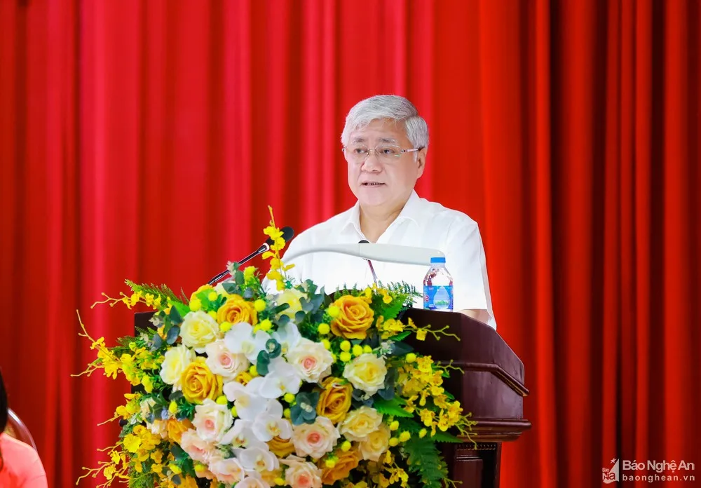 Bí thư Trung ương Đảng, Bí thư Đảng đoàn Mặt trận Tổ quốc Việt Nam, Chủ tịch Ủy ban Trung ương Mặt trận Tổ quốc Việt Nam, Phó Chủ tịch Hội đồng bầu cử quốc gia Đỗ Văn Chiến trình bày chương trình hành động.