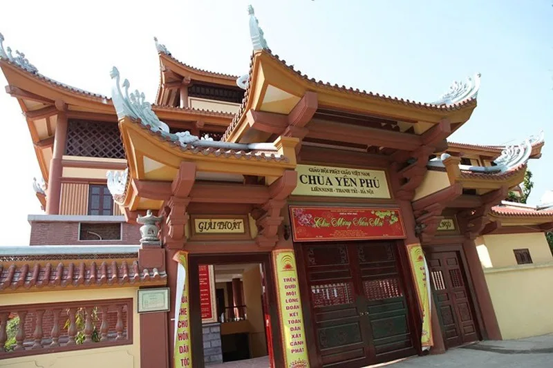 Chùa Yên Phú - nơi Thượng tọa Thích Thọ Lạc trụ trì.