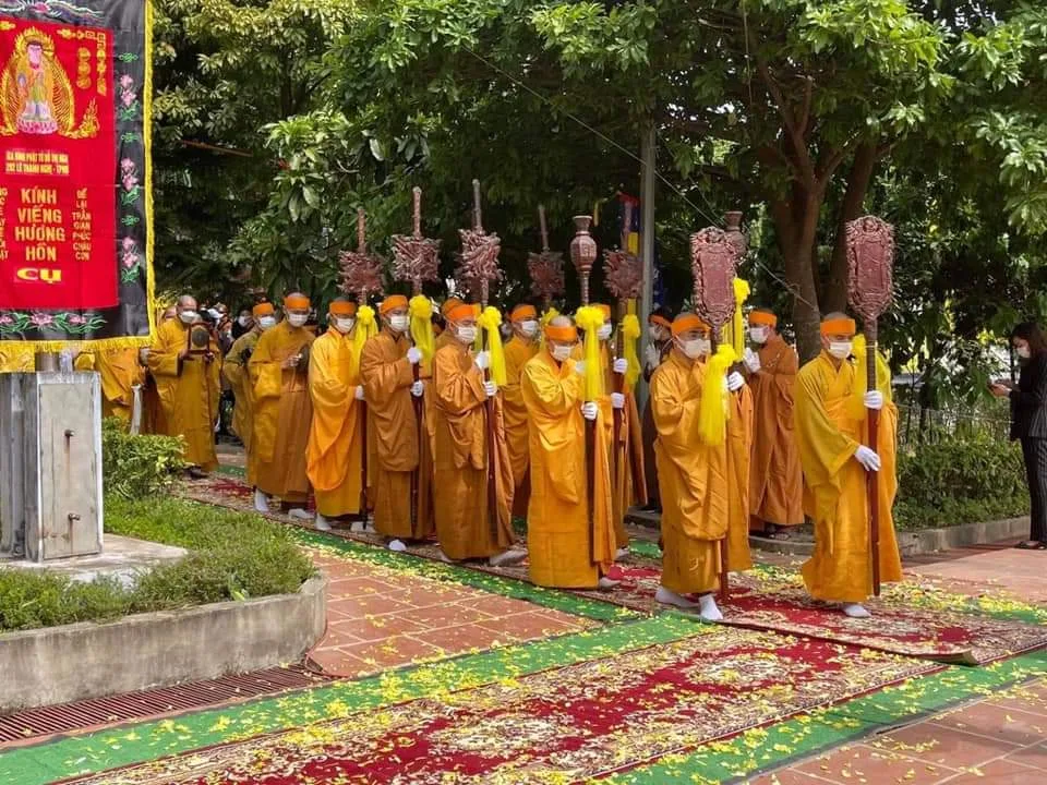 LỄ TRUY ĐIỆU TƯỞNG NIỆM VÀ CUNG NGHINH KIM QUAN ĐẠI LÃO HÒA THƯỢNG THÍCH PHỔ TUỆ - ĐỨC PHÁP CHỦ GIÁO HỘI PHẬT GIÁO VIỆT NAM.