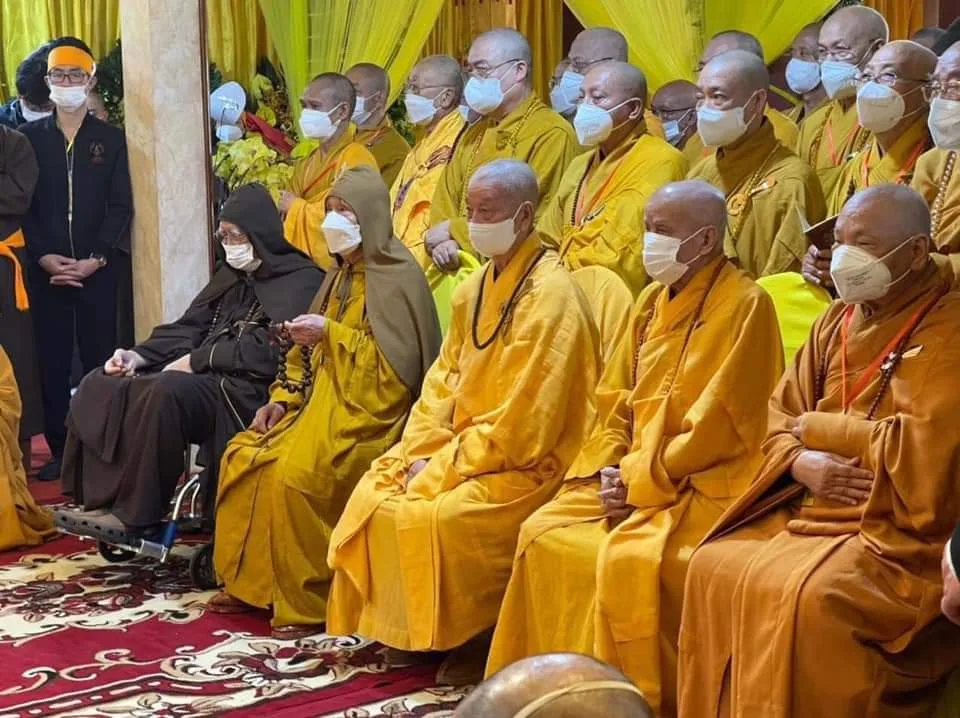 LỄ TRUY ĐIỆU TƯỞNG NIỆM VÀ CUNG NGHINH KIM QUAN ĐẠI LÃO HÒA THƯỢNG THÍCH PHỔ TUỆ - ĐỨC PHÁP CHỦ GIÁO HỘI PHẬT GIÁO VIỆT NAM.