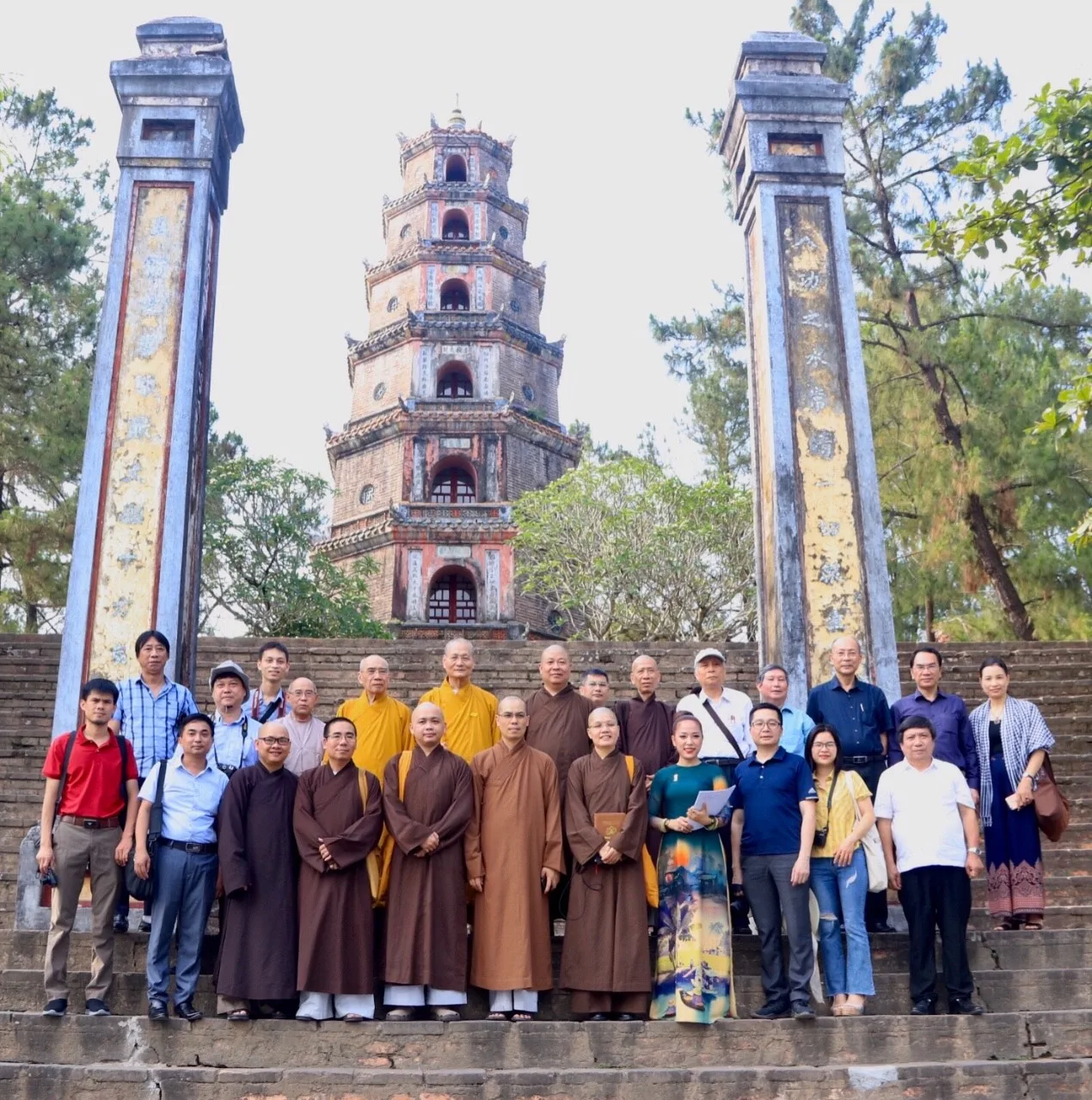 Đoàn khảo sát tại Huế