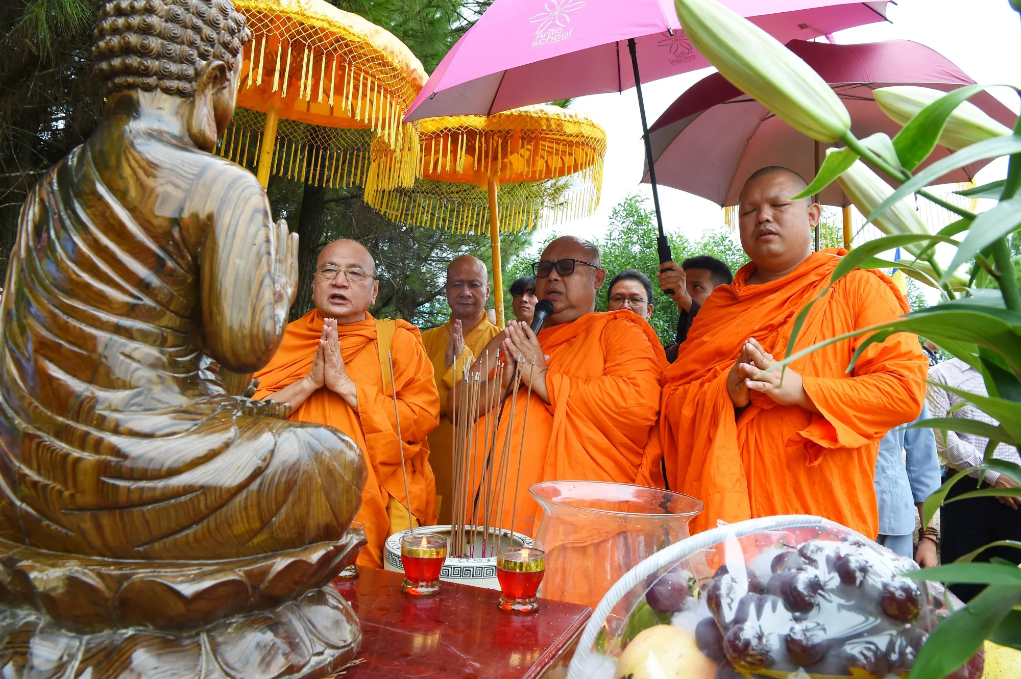 Đại Tuệ, Nghệ an - Lễ gia trì cúng Phật cầu Quốc thái Dân an