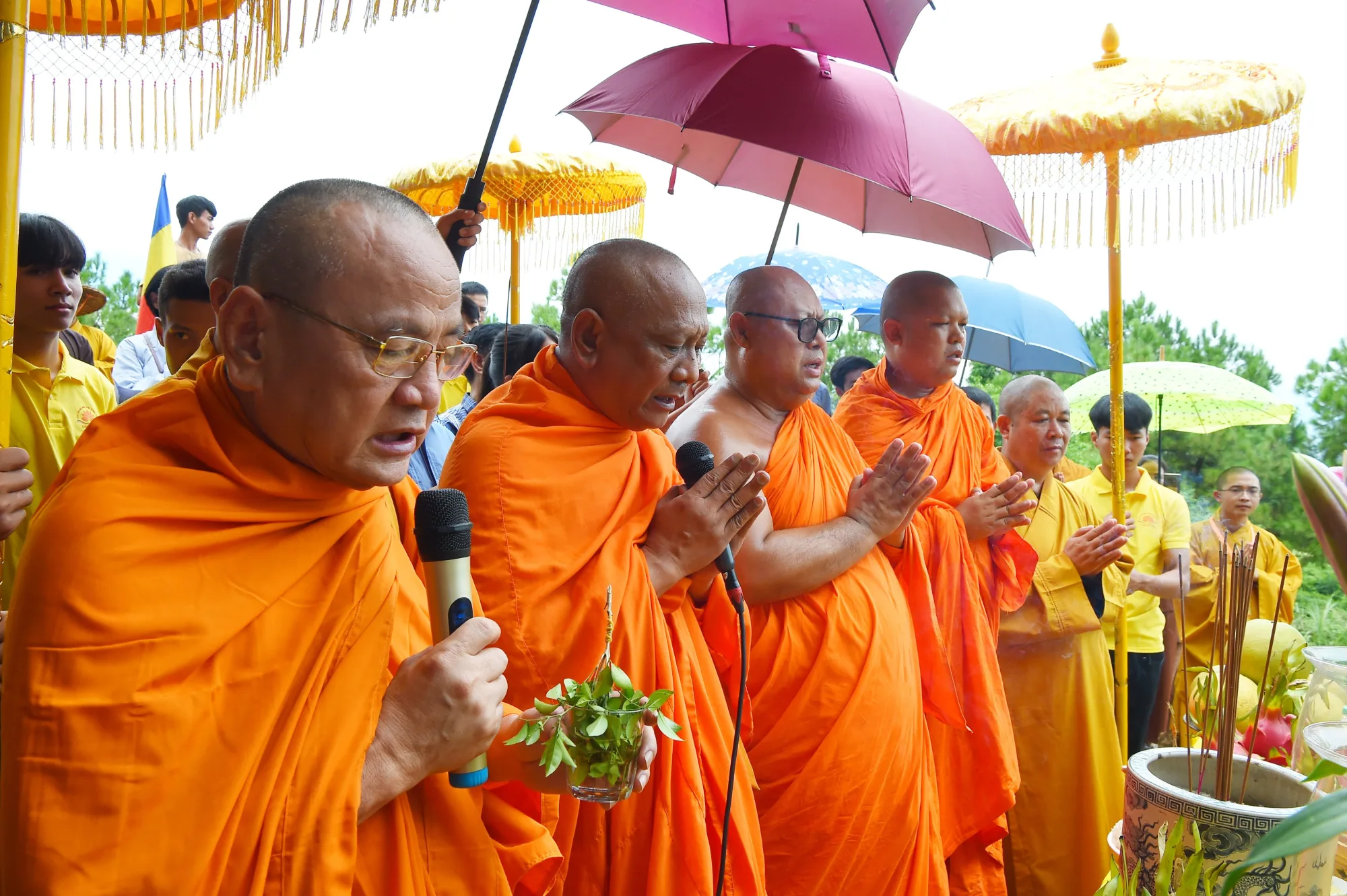 Đại Tuệ, Nghệ an - Lễ gia trì cúng Phật cầu Quốc thái Dân an