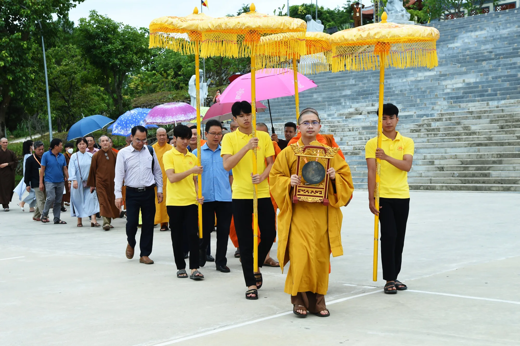 Đại Tuệ, Nghệ an - Lễ gia trì cúng Phật cầu Quốc thái Dân an