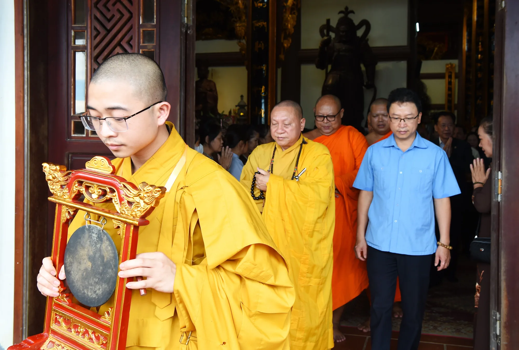 Đại Tuệ, Nghệ an - Lễ gia trì cúng Phật cầu Quốc thái Dân an