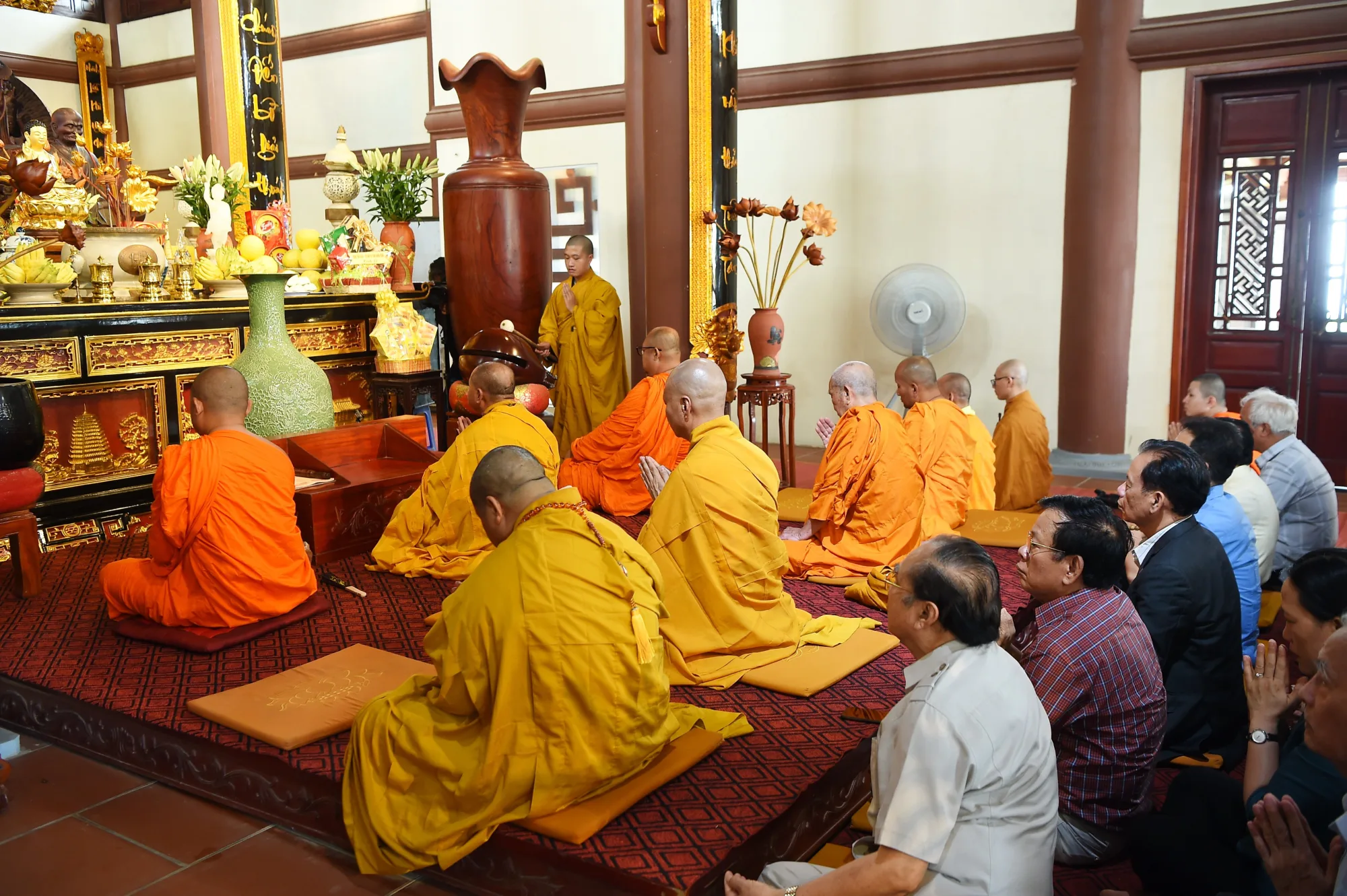 Đại Tuệ, Nghệ an - Lễ gia trì cúng Phật cầu Quốc thái Dân an