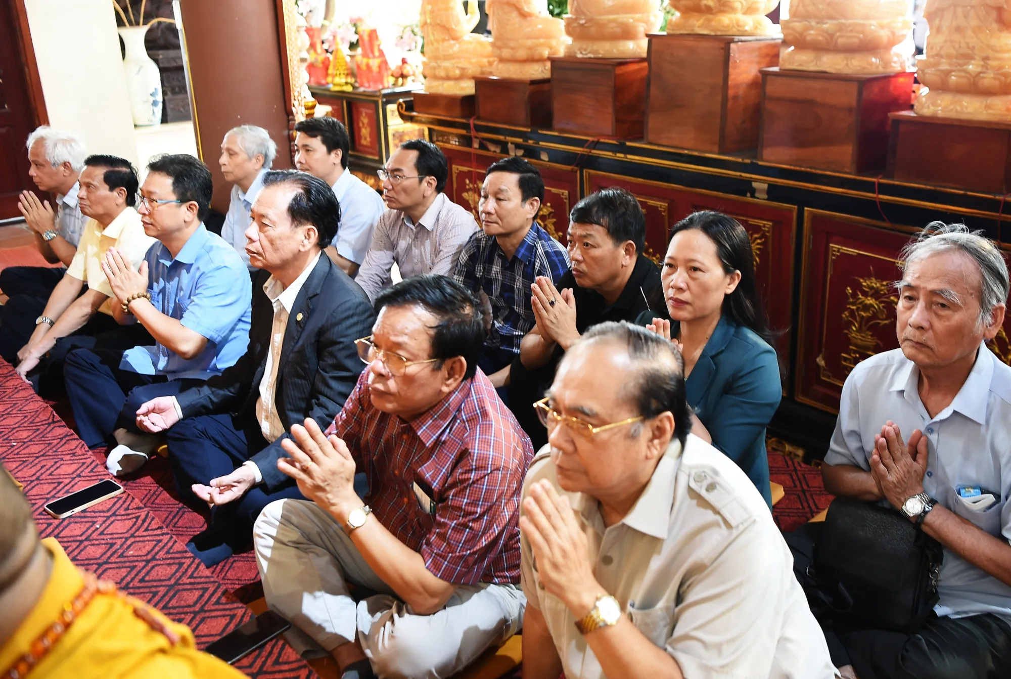 Đại Tuệ, Nghệ an - Lễ gia trì cúng Phật cầu Quốc thái Dân an